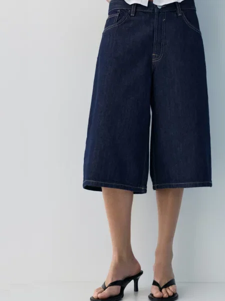 Pull&Bear Jeans închis albastru