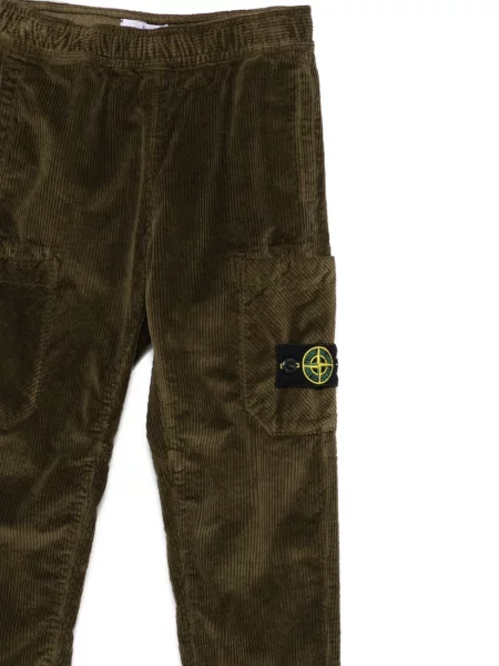 Spodnie dziecięce Stone Island zielone