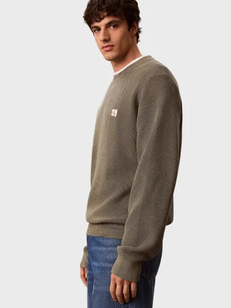 Светр Calvin Klein Jeans оливковий