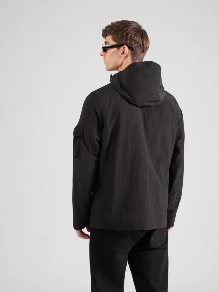 Lyle & Scott Prechodná bunda čierna