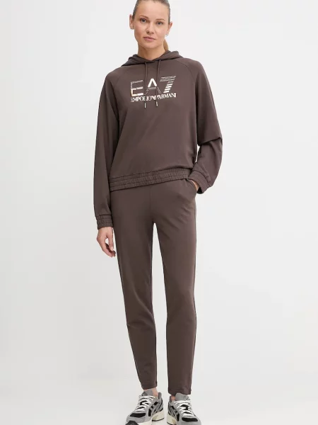 Анцуг Emporio Armani кафяво