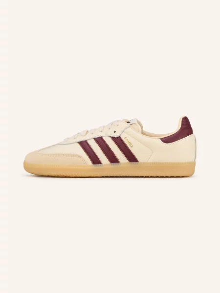 Adidas Originals Sneakersy Samba Og režná / tmavě červená