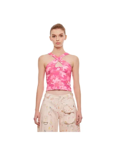 Top Collina Strada różowy