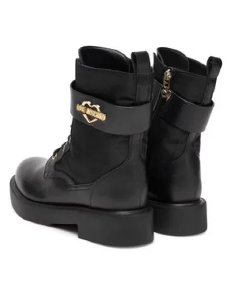 LOVE MOSCHINO Čizme crna
