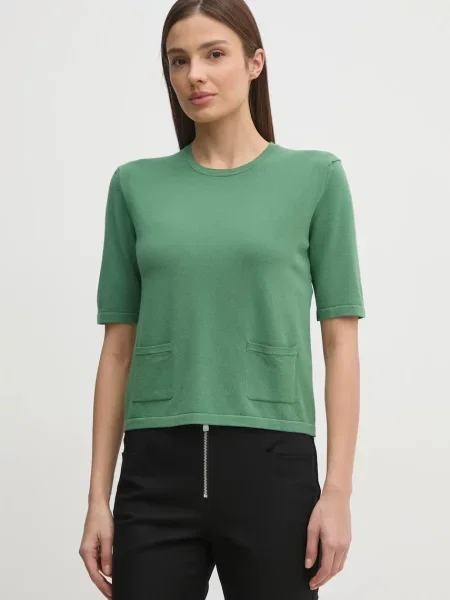 Πουλόβερ United Colors of Benetton πράσινο