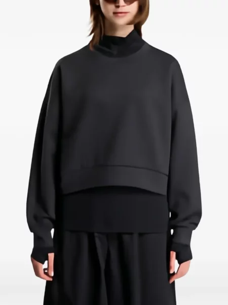 Hanorac crewneck Columbia cu decolteu rotund negru