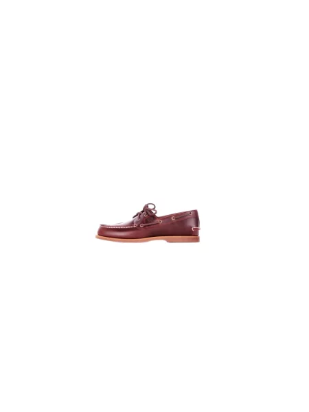 Timberland mokasyny skórzane Classic Boat Boat brązowe