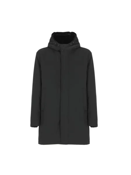 Parka Herno z kapturem czarna