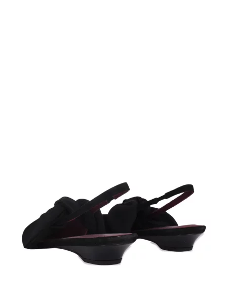 Pantofi cu toc Neous din piele de căprioară negru