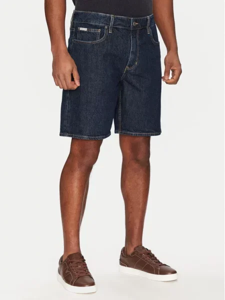 Τζιν σορτσάκια Guess Jeans μπλε