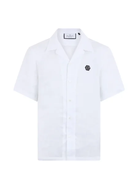 Cămașă Philipp Plein scurtă alb