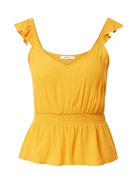 ABOUT YOU Top Lillian auriu galben