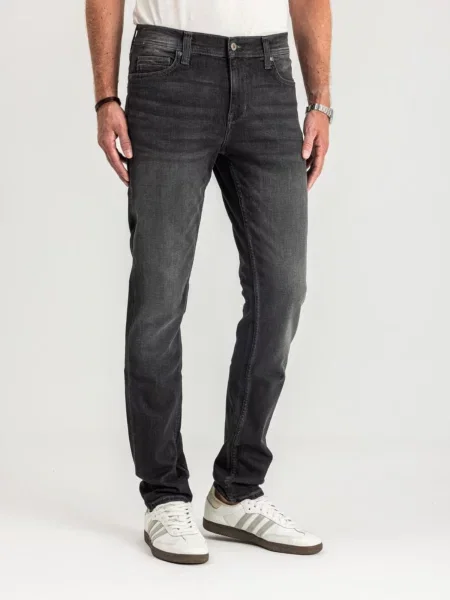 MUSTANG Farmer Mustang Vegas Slim Denim Black szürke farmer fekete