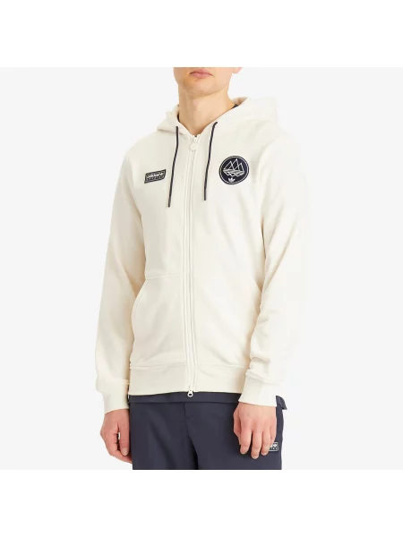 Bluza z kapturem Adidas biała