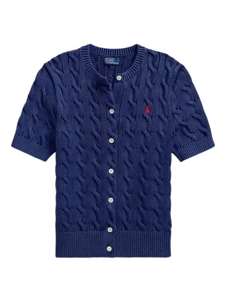 Tricou Polo Ralph Lauren cu broderie de costum cu dungi alb