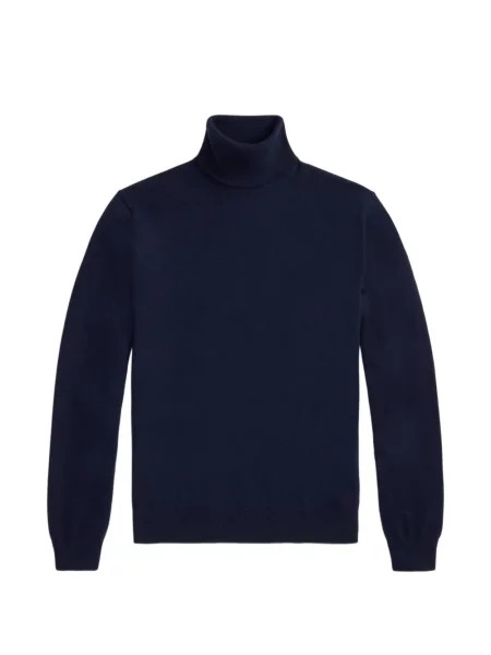 Heláncă Ralph Lauren Purple Label din cașmir albastru