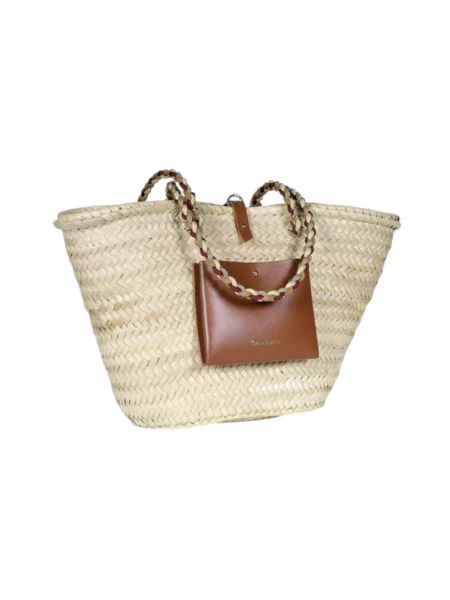 Torebka skórzana Craie Studio beżowa