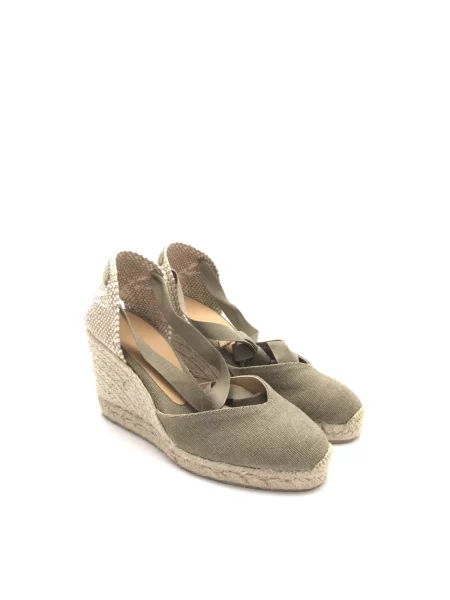 Espadryle Castaner zielone