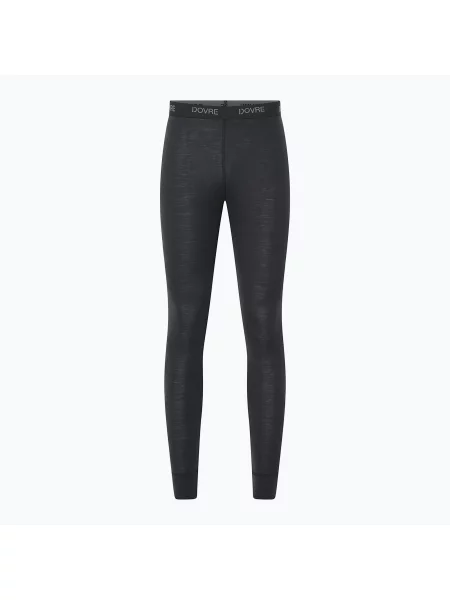 Pantaloni termoactivi pentru femei Dovre Wool Pants charcoal gri