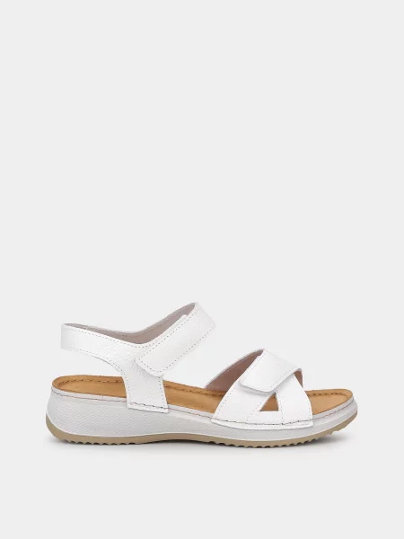 Шкіряні Сандалії Gunter білий