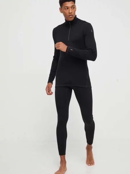 Smartwool legginsy funkcyjne Classic Thermal Merino czarny