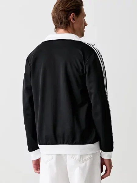 Суичър с цип Adidas Originals черно