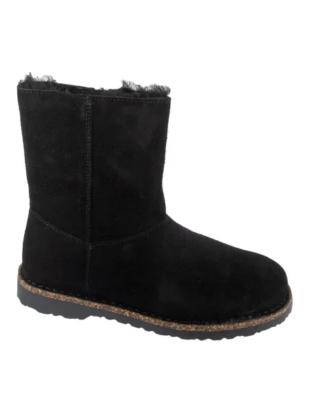 Pantofi Birkenstock din piele de oaie negru