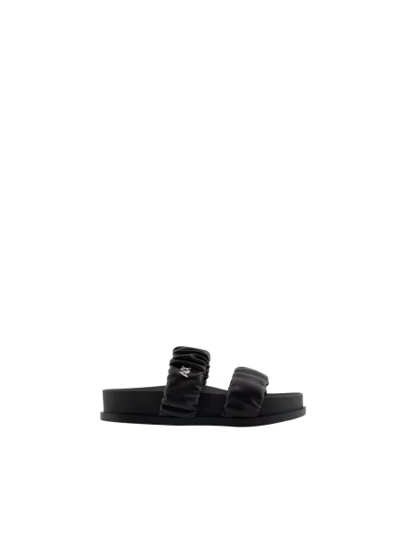 Klapki Armani Exchange czarne