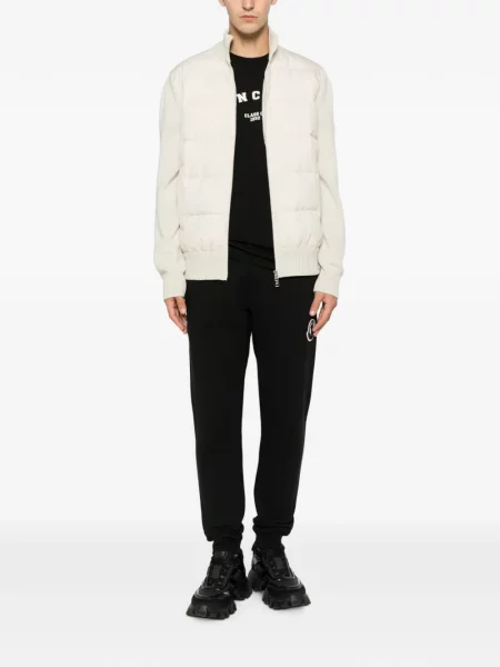 Scurt tricou Moncler cu imagine negru