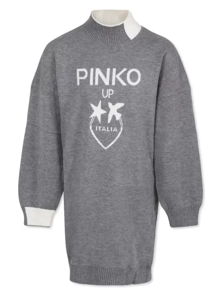 Dětské šaty Pinko šedé