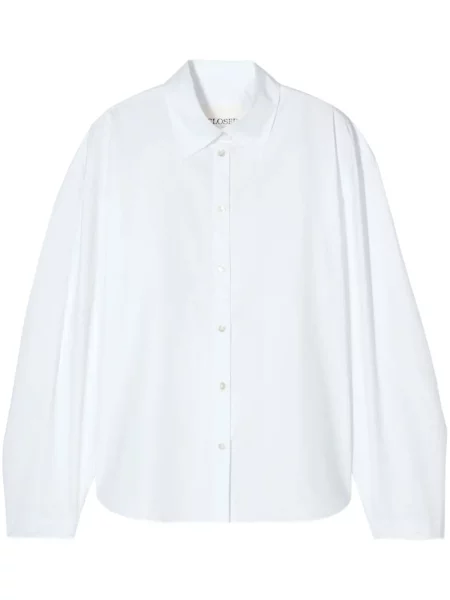 Cămașă Closed plisată alb