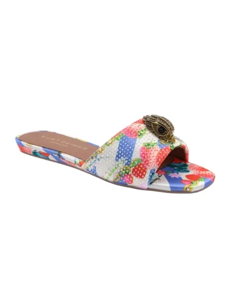 Klapki Kurt Geiger London białe