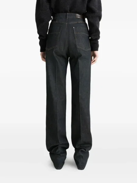 Pantaloni Lemaire plisate albastru