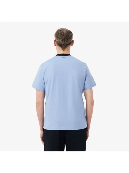 Футболка Lacoste голубая