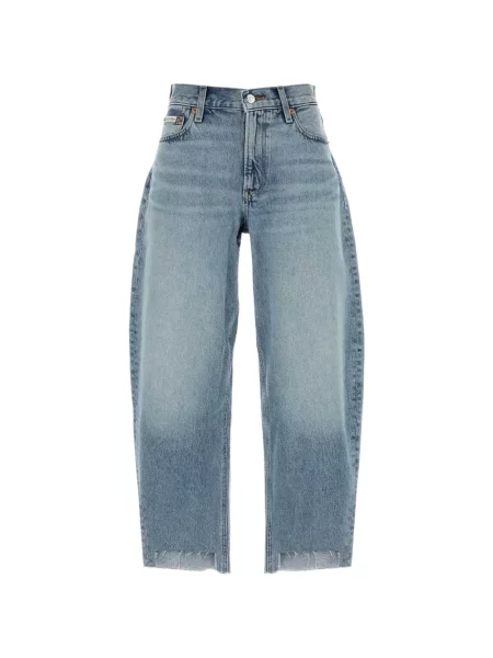 Blugi cu picior larg Calvin Klein Collection albastru