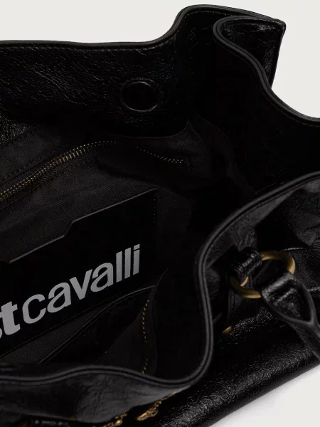 Кожаная сумка шоппер Just Cavalli