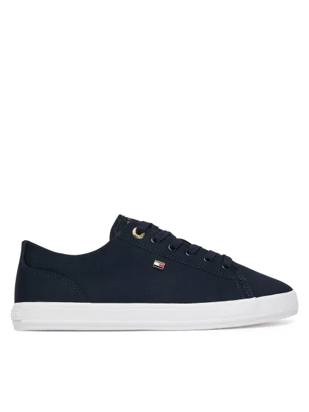 Αθλητικά Tommy Hilfiger Th Foxing Sneaker Canvas Σκούρο μπλε