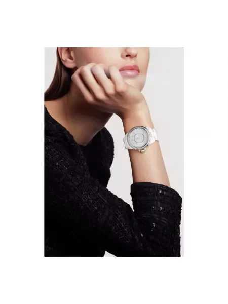 Zegarek Chanel biały