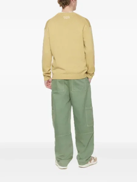 Pulover Maison Kitsune de lână galben