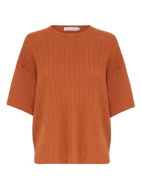 The Fated Tricou ZIMMY' portocaliu