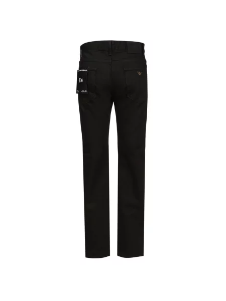 Jeansy Emporio Armani czarne