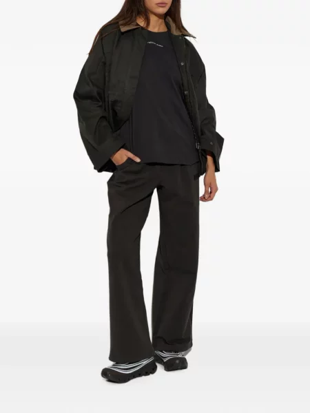 Scurt tricou Rethinkit Studios cu imagine negru