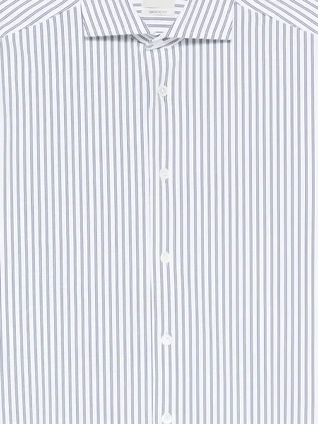 Риза Traiano Milano на райета синьо