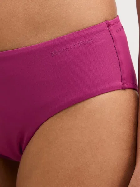 Figi bikini z detal z logo Marc O'polo różowy