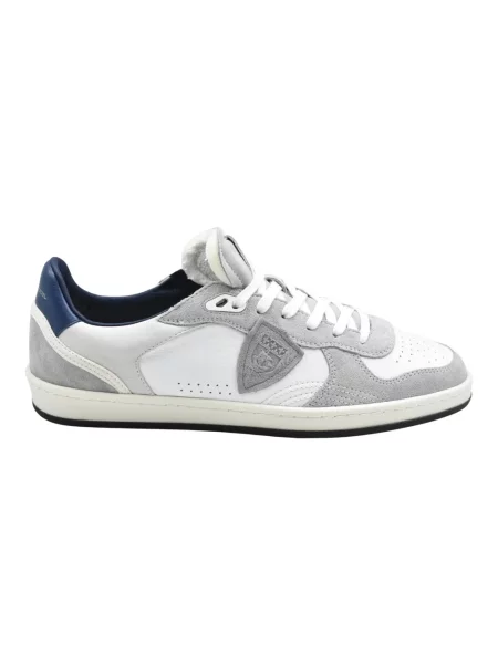 Sneakersy Philippe Model skórzane szare