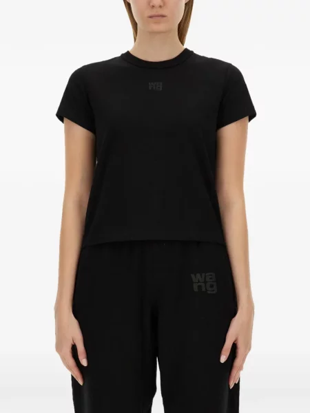 Tricou Alexander Wang cu imagine negru