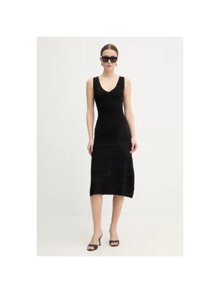 Sukienka maxi Ermanno Scervino czarna