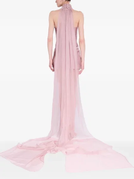 Rochie mini M.marquise cu volane roz