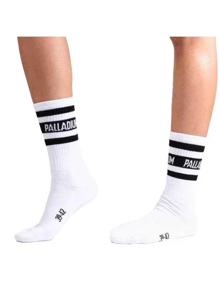 Skarpety Unisex Dla Dorosłych O Średnim Kroju białe