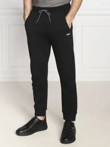 BOSS GREEN Jogger nadrág Hadiko fekete